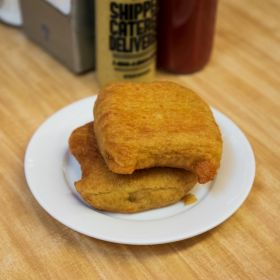 2 knish close up
