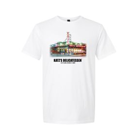 Katz's Storefront Photo T-Shirt - white