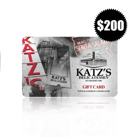 Katz's Deli Gift Card $200