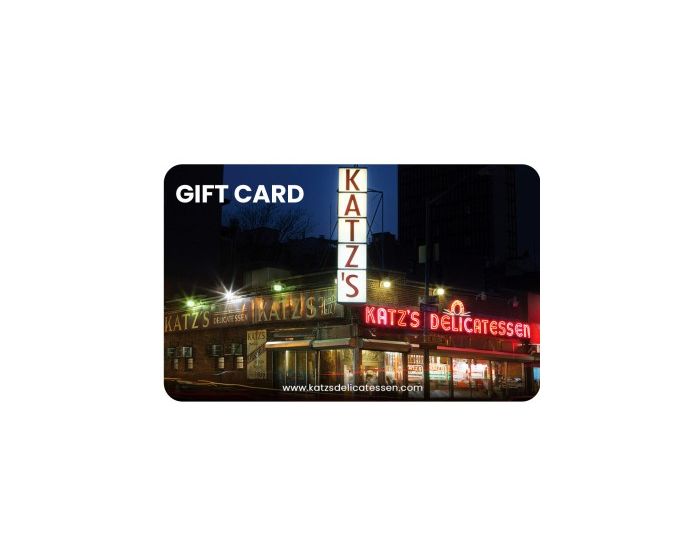 Katz's Electronic Gift Card