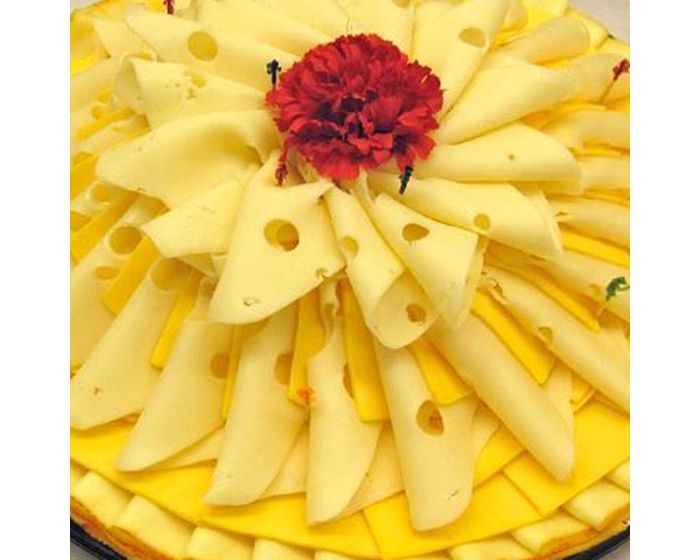 Sliced Swiss Cheese NYC's oldest deli